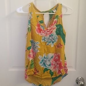Old Navy Floral Tank Top
